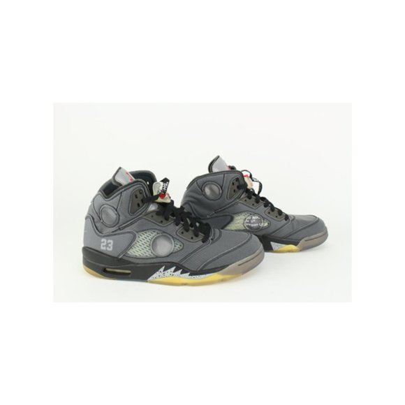 Off-White x Nike 2019 Mens 11 Virgil Abloh Off-White Black Muslin Air Jordan CT8 - Picture 9 of 12